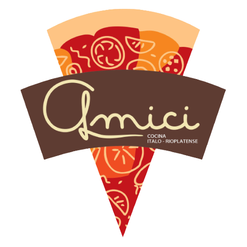 Pizzeria Amici logotipo 